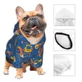 thumbnail image 3 of Balery Construction Vehicles Sudadera con Capucha para Perros Pequeños – Ropa para Mascotas, Disfraz para Perros y Gatos, Ideal para Fiestas y Cosplay-Large, 3 of 7
