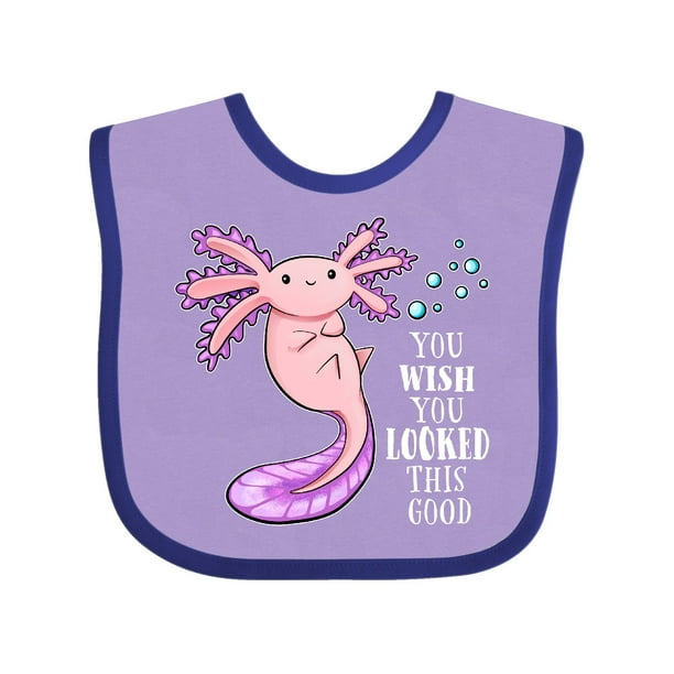 You Wish You Looked This Good Cute Axolotl Baby Bib Walmart Com Walmart Com