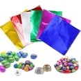 thumbnail image 1 of Colored Wrapping Aluminum Foil, 600 Sheet Chocolate Candy Wrapping Paper, Aluminum Candy Wrapping Paper For Chocolate, Candy, Diy, Tea Leaves (6 Color, 1 of 5