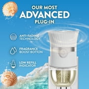 Air Wick Plug-In Scented Oil Warmer Air Freshener Refills, Calming Sea Spray Breeze, 2 Count