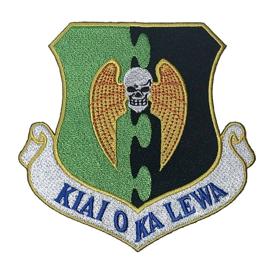 KIAI O KA LEWA 5th Bomb Wing Patch – Plastic Backing