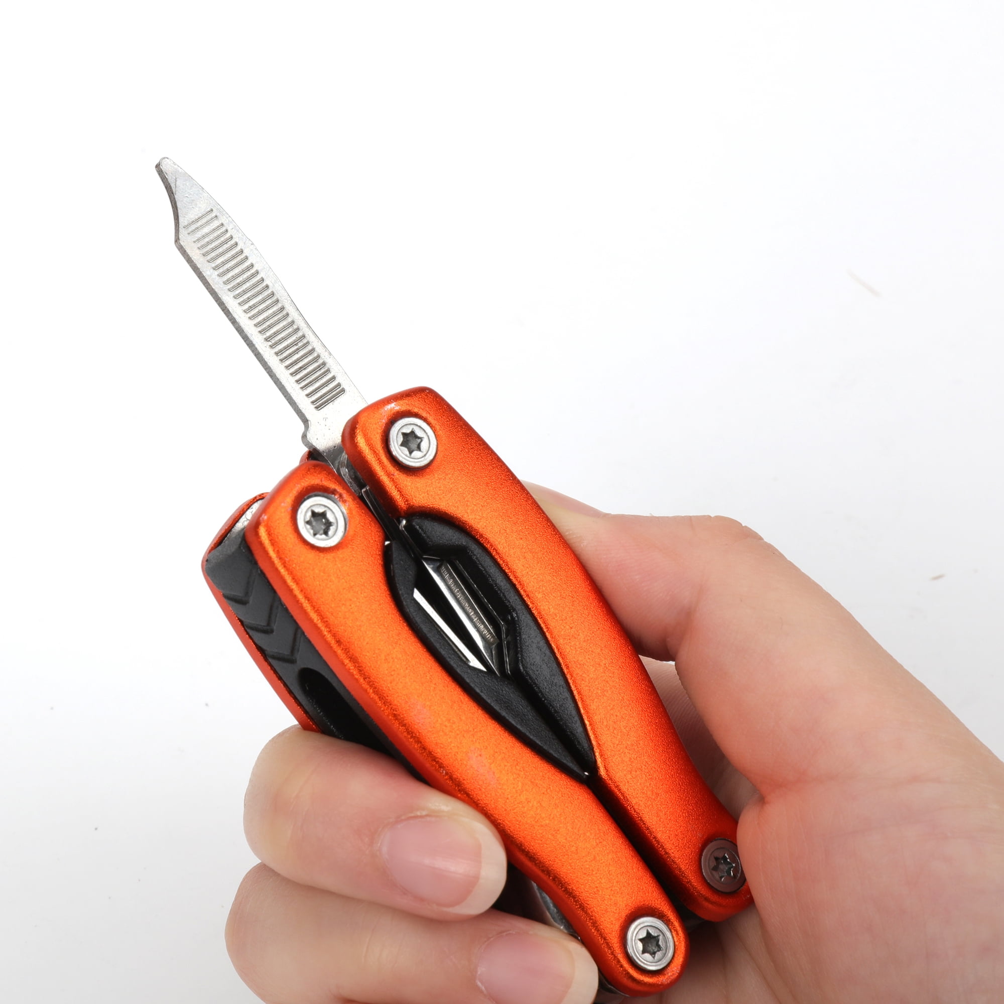 Ozark Trail Aluminum 11-in-1 Compact Fishing Multitool with Sheath
