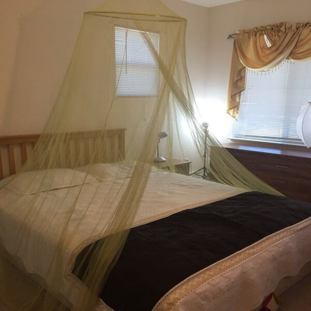 XTMPMY Eleve el ambiente de su dormitorio con nuestra colección de ropa de cama de lujo premium, elegante, serena y sofisticada. Lujosa mosquitera de aro para máxima comodidad y una noche tranquila.