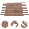 thumbnail image 2 of SHISUYAN 40Pcs Mini Dolly House Floor Light Brown Retro Color for DIY Projects 1.58X0.08In, 2 of 8