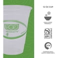 thumbnail image 5 of Eco-products Greenstripe Cold Cups - 12 Fl Oz - 20 / Carton - Clear, Green - Polylactic Acid (pla), Plastic - Cold Drink, 5 of 12