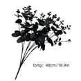 thumbnail image 3 of Aurorax Halloween Decorations Indoor,2 Pcs Gothic Fake Rose Flowers Dark Academia Vintage Black and Red Roses Artificial Flowers Gothic Decor for Adults Halloween Party Office Desktop Art, 3 of 6
