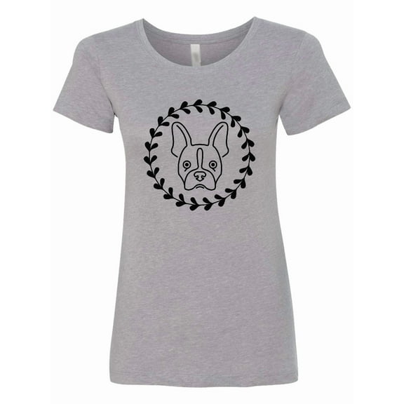 Inktastic Boston Terrier Dog Idea Women's T-Shirt
