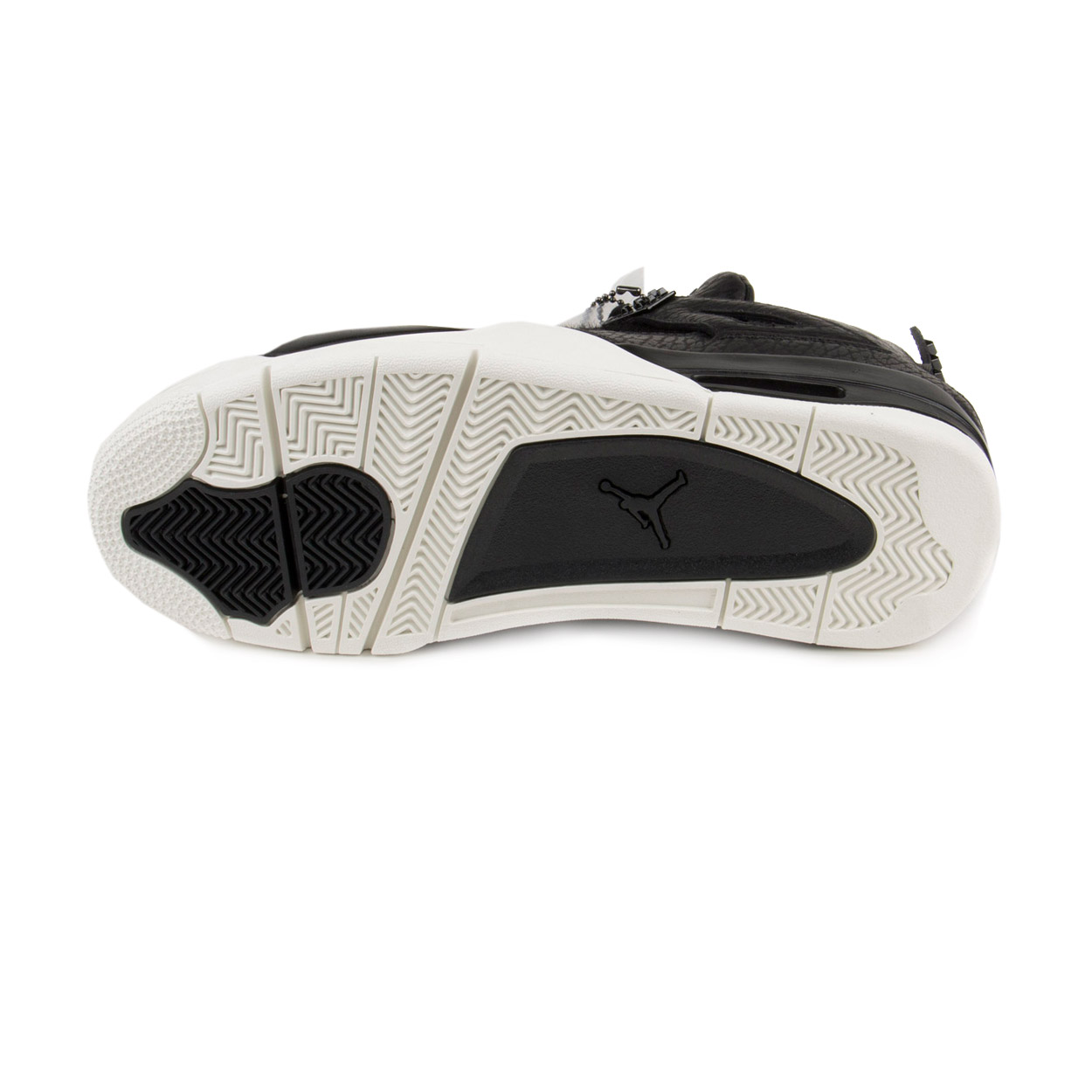 Nike Mens Air Jordan 4 Retro Premium "Pinnacle" Black/Sail 819139-010 - image 5 of 7