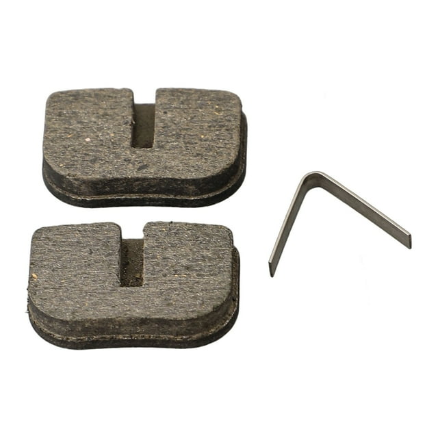 Mosiee 2Pcs Bike Disc Brake Pads Resin Semi-Metallic Brake Pads For Pocket Bike Atv Resin Metal Disc Brake Pads Bikes Accessries