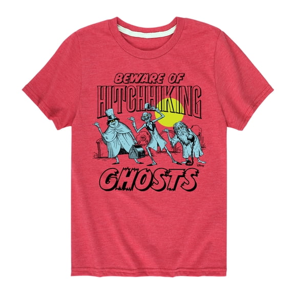 The Haunted Mansion - Hitchhiking Ghosts - Toddler & Youth Short Sleeve Graphic T-Shirt
