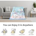 thumbnail image 4 of Throw, Flannel Blanket For Kids Cartoon Throw Bed Linen Blanket Fluffy Cozy Nap, 4 of 8