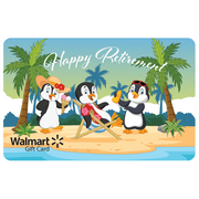 Happy Retirement Walmart eGift Card
