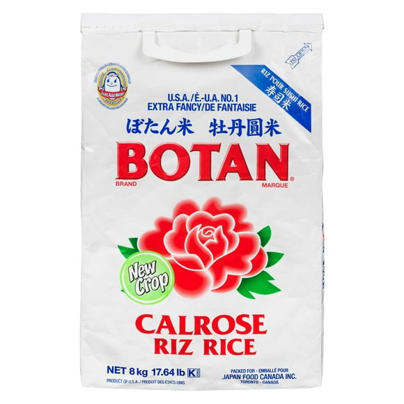 Botan Calrose Rice, 8 kg