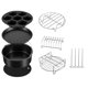 thumbnail image 1 of 7 juego de accesorios para hornear Air Fryer para Ninja Foodi 5 & 6,5 & 8 Qt Op101 Afortunado Sencillez, 1 of 4
