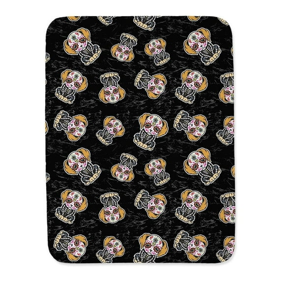 Skull Dogs Blanket  -Image by Shutterstock,