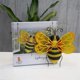 thumbnail image 2 of 2PCS Metal Bee Wall Art Bee Outdoor Decor Hanging Garden Wall Decor, 2 of 5
