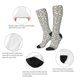 thumbnail image 3 of Fotbe White Popcorn Calcetas Divertidas Estampadas para Hombre y Mujer, Calcetas de Algodón hasta la Rodilla para Caminar, Correr, Enfermería y Embarazo, 3 of 6