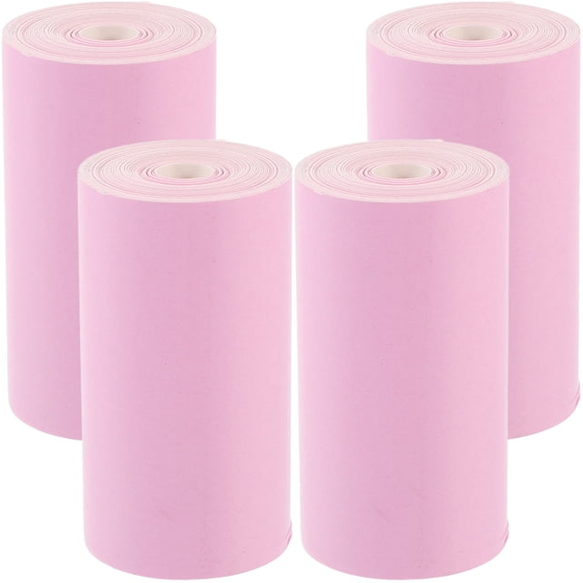 OULII 4Rolls High Concentration Thermal Receipt Paper Printable for Printers 2.2x1.2x0.04In