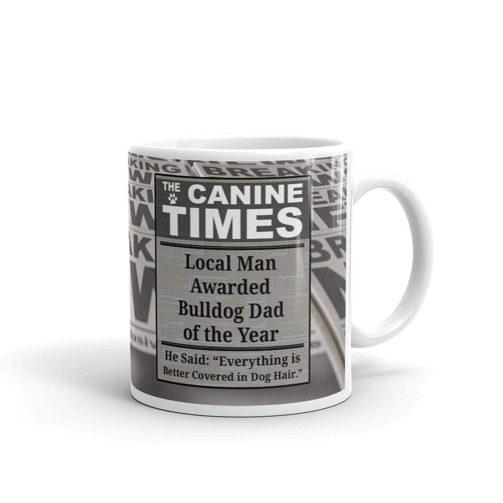 dad of the year mug