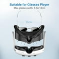 thumbnail image 6 of Facial Interface and Face Pad Cover for Meta Quest 3 Accessories, Ice Silk Cotton & Soft PU Leather Face Pad Compatible with Oculus Quest 3, Light-Blocking Nose Pad and Air-Circulation Design, 6 of 7