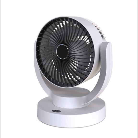 Fan for Bedroom, 12 Inches, Quiet Table Air Circulator Fans for Dorm Room, 120° Adjustable Tilt, 3 Speeds, Desktop Fan for Home, Office, Kitchen