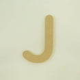 thumbnail image 3 of Package of 1, 18 Inch X 1/2" Thickness MDF Letter J in The Gotham Rounded Font, Thick, Upper Case for Art & Craft Project, Made in USA, 3 of 4