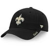 New Orleans Saints NFL Pro Line by Fanatics Branded Women's Fundamental II Adjustable Hat - Black - OSFA