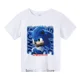 thumbnail image 2 of Camiseta de Sonic para niños, camisetas con estampado para niños, camiseta de algodón Harajuku para niños, camiseta de manga corta de verano para niñas, camisetas de dibujos animados para bebés, 2 of 5
