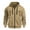 Khaki, variant on QQAMB Men's Full Zip Hoodie Casual Cotton Hooded Fleece Drawstring Hoodies Basic Long Sleeve Athletic Pullover Sweatshirts