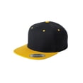 thumbnail image 1 of Top Headwear Flat Bill Snapback Cap - Black/Gold, 1 of 1