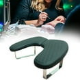 thumbnail image 6 of TOOYFUL U Shape Nail Arm Rest Manicure Hand Rest Nail Art Accessory Non Slip Hand Nail Hand Rest Stand for Desk Salons Black, 6 of 10