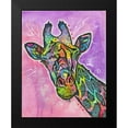 thumbnail image 2 of Dean Russo Collection 12x14 Black Modern Framed Museum Art Print Titled - Giraffe, 2 of 5