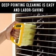 thumbnail image 2 of 1PCS Blind Duster Washable Venetian Blind Cleaner Tool Durable Reusable Clean Six Blinds at Once Blinds Window Bedroom Office, 2 of 5