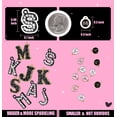 thumbnail image 3 of Straw Covers for Stanley Cup Accessories:Black Decorations for Stanley 30oz & 40oz Tumbler with Handle, Bling Letter Charms and Flower Silicone Straw Cap Topper, Trendy Stuff for Teen Girls and Women, 3 of 7