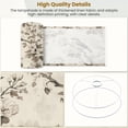 thumbnail image 4 of Lampshades 2 Pack Bird Floral Branches Vintage Sepia Botanical Spring Decor 13"x13"x10" Light Shade for Table Lamps Floor Lamp Shades Lampshade Replacement Easy Assembly, 4 of 8