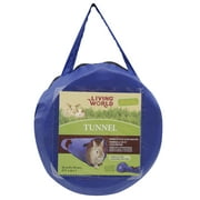 Living World Pet Tunnel, Blue/Red