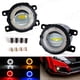 thumbnail image 2 of Luz antiniebla Angel Eye para Ford Focus Fusion Fiesta Explorer C-Max Transit Tourneo EcoSport Edge Lámpara de conducción antiniebla LED DRL para automóvil, 2 of 5
