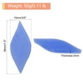 thumbnail image 2 of Stained Glass Mosaic, Leaf Glass Mosaic Tiles Bulk for Craft DIY Handmade Projects Sky Blue, 2 of 4