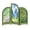 PF XFB026, variant on Lynono 3 Panel Divider Mini Folding Screen Feng Shui Ornament for Office Home Decors