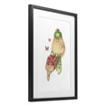 thumbnail image 2 of Stupell Industries Scandinavian Garden Elf with Wheelbarrow Black Framed Print Under Glass, 17 x 23, by Nancy Overton, 2 of 8