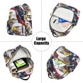 thumbnail image 5 of FORMRS Mini Backpack Purse for Women Travel Daypack Casual Shoulder Bag, American Eagle Pattern, 5 of 7