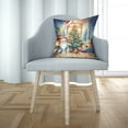 thumbnail image 3 of Merry Christmas Maine Coon Santa Hat Xmas Tree Winter Holiday Pillow Cushion Double Sided Cat Lover Kitten Owner Gifts Throw Pillow - 01013, 3 of 4