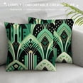 thumbnail image 3 of GOSMITH  Boho Throw Pillow Covers Neutral Accent Modern Farmhouse Pillow Covers with  Geometric Pattern Decorative for Couch Bed Living Room Outdoor Yellow, 3 of 5