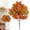Style A-Green, variant on FXMLRLK 1 Bundles Fall Leaves Decor Artificial Maple Leaves Stems Branches Faux Fall Fake Autumn Leave for Thanksgiving Table Centerpieces Decoration,Style B-Red