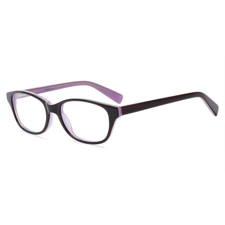 Designer Looks for Less Womens Prescription Glasses, DNA4000 Dark Tortoise/Purple