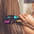 thumbnail image 3 of Mystical Halloween Pattern Hair Brush,Girls Detangling Hair Brush,Glide Through Tangles with Ease for Wet & Dry Hair,8.8"X2.8", 3 of 7