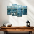 thumbnail image 2 of Elephant Stock Two Boats Wall Art - Horizontal Multi Panel Canvas - Living Room Wall Decor - Transportation Multi Panel - Blue And Teal Decor By Silvia Vassileva - 24" x 14", 2 of 4