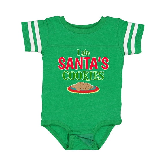Inktastic I Ate Santas Cookies Boys or Girls Baby Bodysuit
