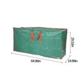 thumbnail image 3 of EWASWON Christmas Green Christmas Tree Storage Bag - Waterproof, Fits Artificial Disassembled Trees, with Reinforced Handles & Zipper, 3 of 7