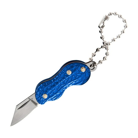 Mini Portable Folding Knife Shape Necklace Stainless Steel
